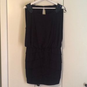 Navy Formal Fitted Dress